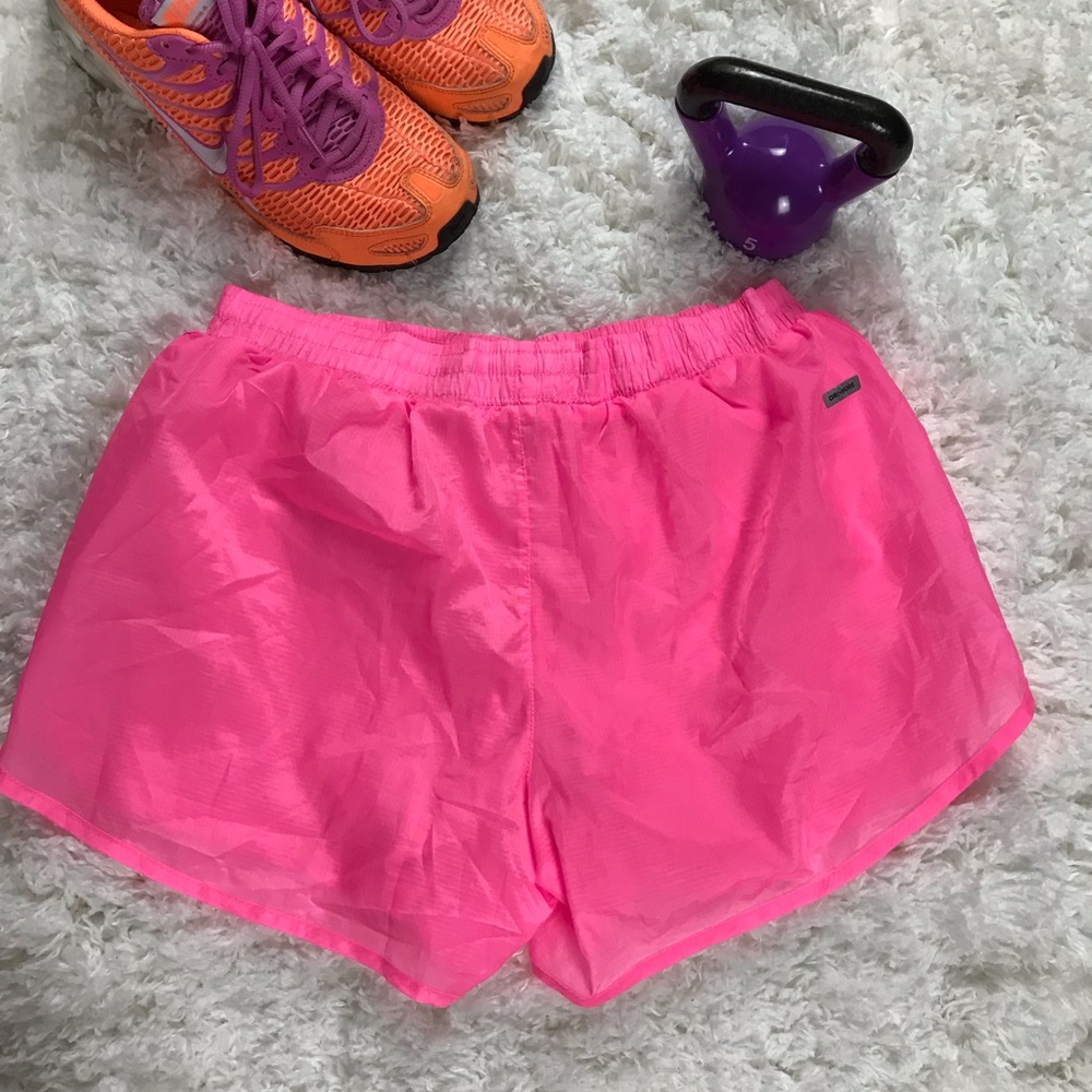 Pink Multi-Layer Danskin Dri-More Athletic Shorts - Picture 5 of 7